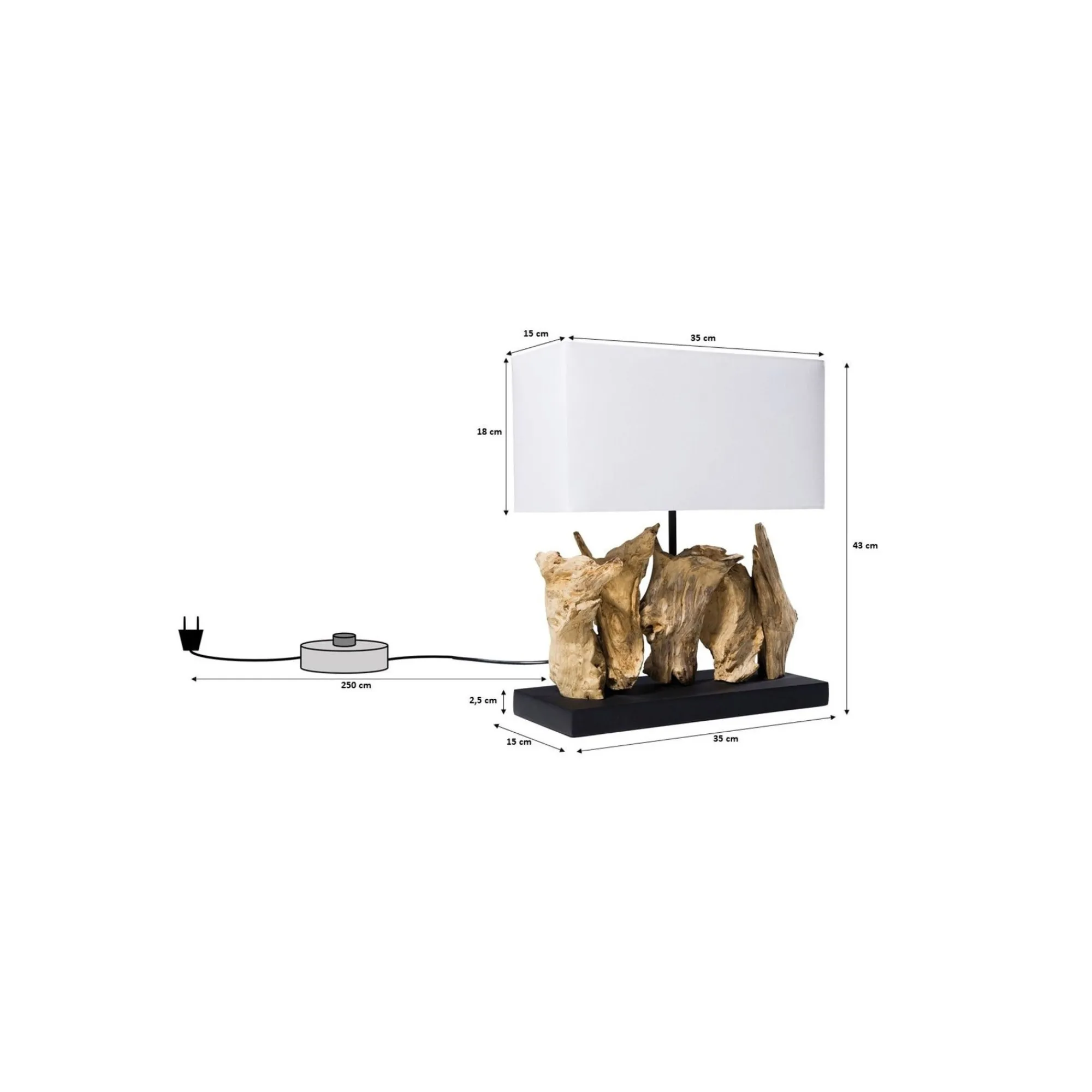 KARE Design Lampe Nature Verticale ^ Lampe De Table