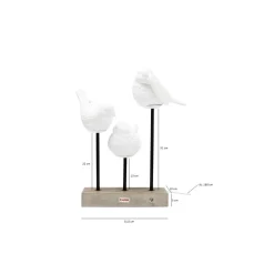 KARE Design Lampe Oiseaux Porcelaine ^ Lampe De Table