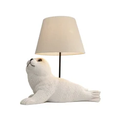 KARE Design Lampe Phoque Blanc ^ Lampe De Table