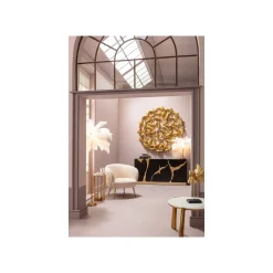 KARE Design Lampe Plumes Blanches ^ Lampe De Table