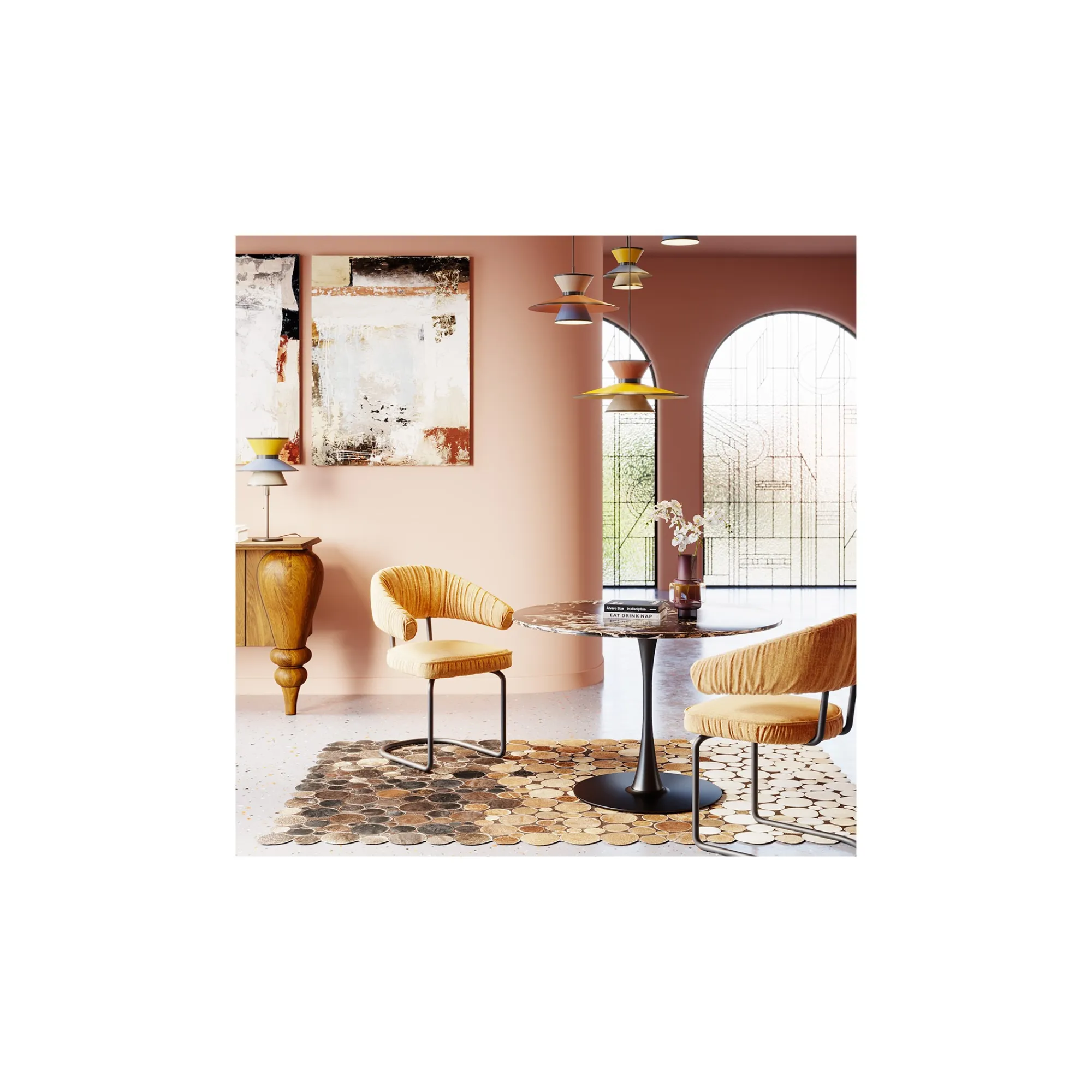 KARE Design Lampe Riva ^ Lampe De Table