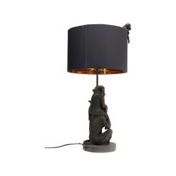 KARE Design Lampe Singes Noirs ^ Lampe De Table