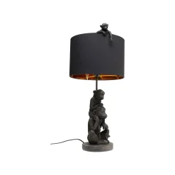 KARE Design Lampe Singes Noirs ^ Lampe De Table