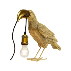 KARE Design Lampe Toucan Doré ^ Lampe De Table