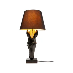 KARE Design Lampe Tête De Cheval Noire ^ Lampe De Table