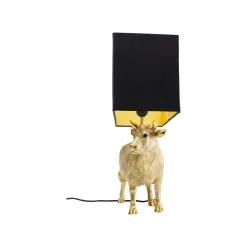 KARE Design Lampe Vache Dorée ^ Lampe De Table