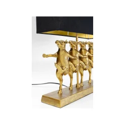KARE Design Lampe Vaches Cancan Dorées ^ Lampe De Table