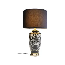 KARE Design Lampe Zèbre 71cm ^ Lampe De Table