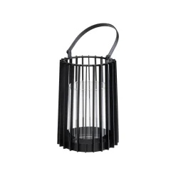KARE Design Lanterne Corinne Noire 32cm ^ Bougeoir & Lanterne