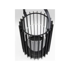 KARE Design Lanterne Corinne Noire 32cm ^ Bougeoir & Lanterne