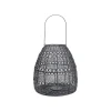 KARE Design Lanterne Hayat Cone Noire 37cm ^ Bougeoir & Lanterne