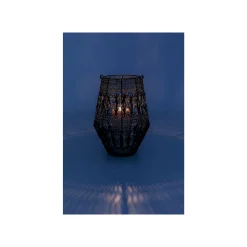 KARE Design Lanterne Hayat Noire 33cm ^ Bougeoir & Lanterne
