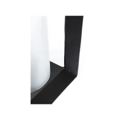 KARE Design Lanterne Mabel Noire 46cm ^ Bougeoir & Lanterne