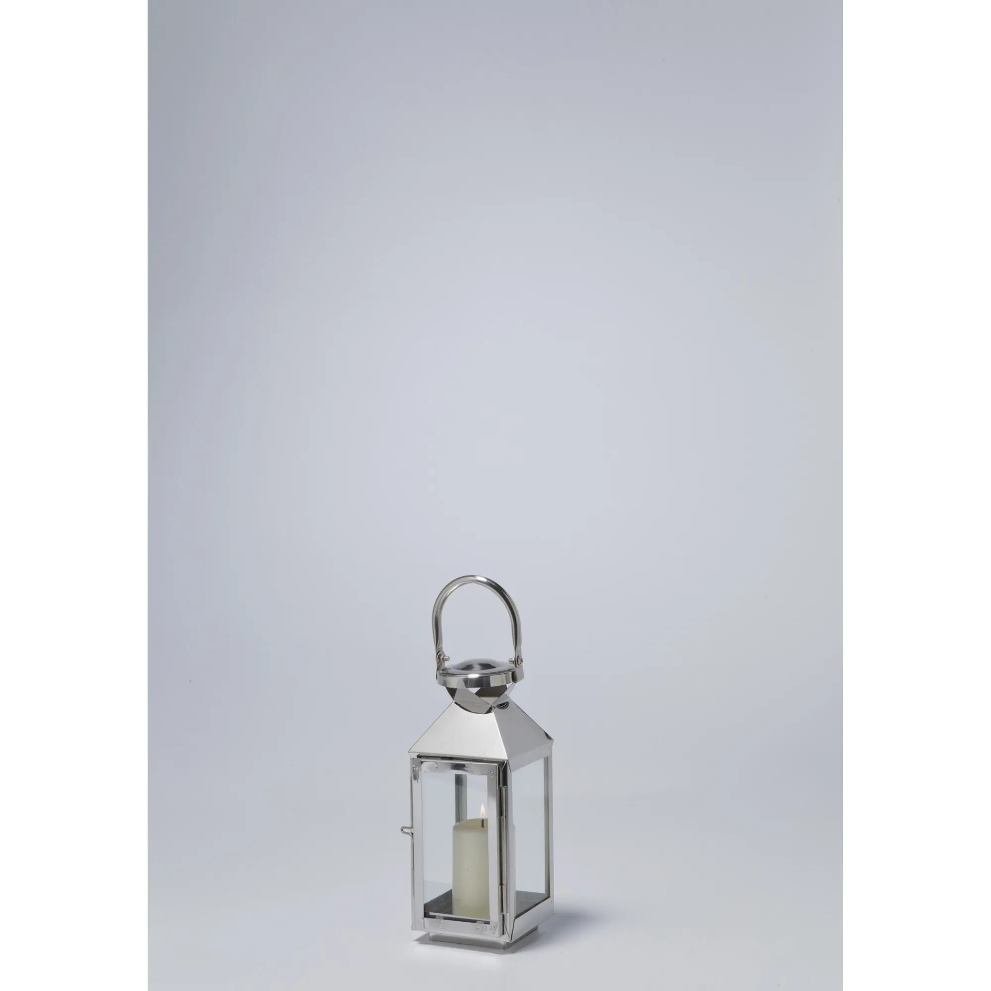 KARE Design Lanternes Giardino Set De 4 Argentées ^ Bougeoir & Lanterne