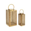 KARE Design Lanternes Palazzo Vita Dorées Set De 2 ^ Bougeoir & Lanterne