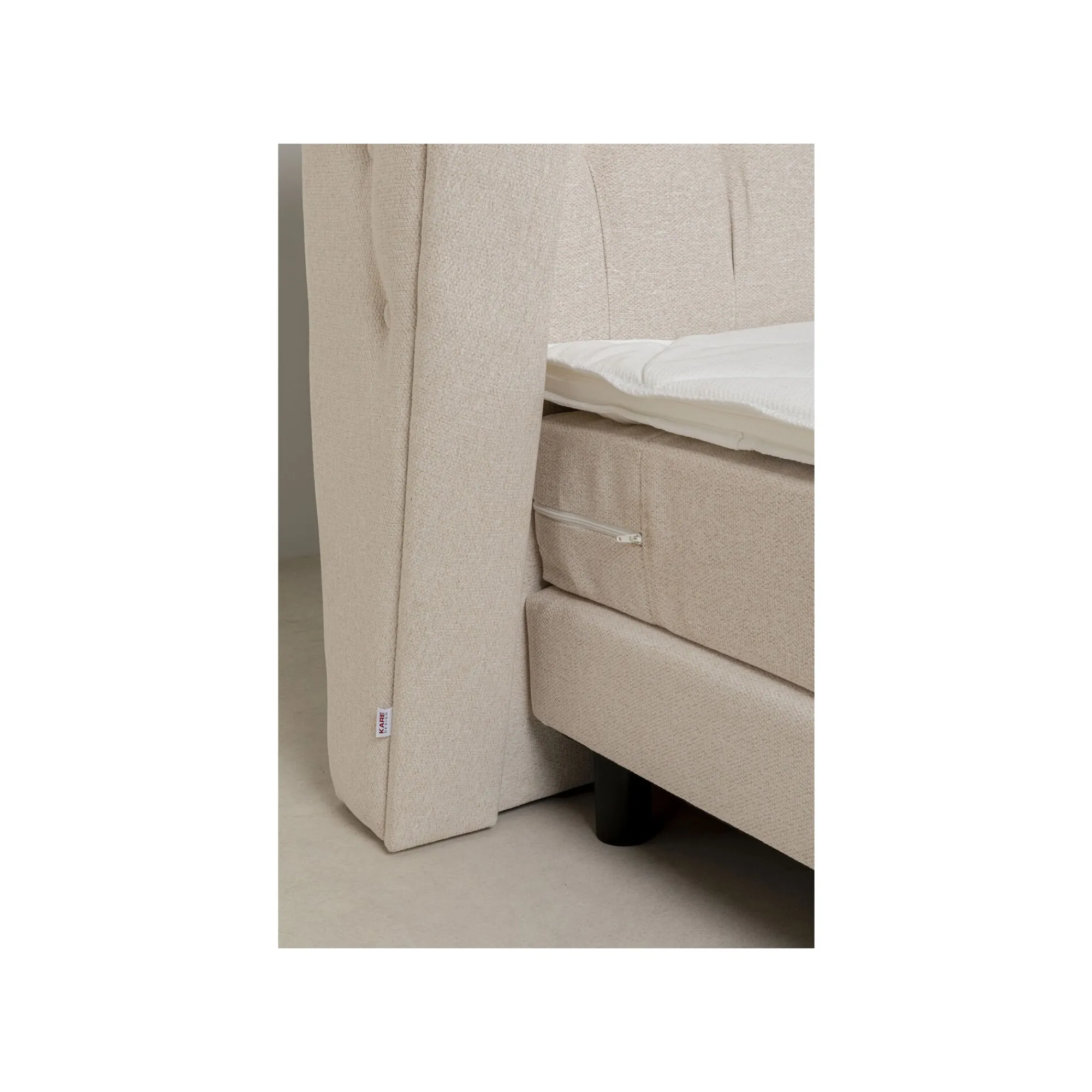 KARE Design Lit Boxspring Benito Moon Crème ^ Lit