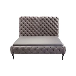 KARE Design Lit Desire Haut Gris Argenté ^ Lit