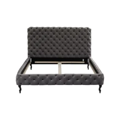 KARE Design Lit Desire Haut Gris Argenté ^ Lit