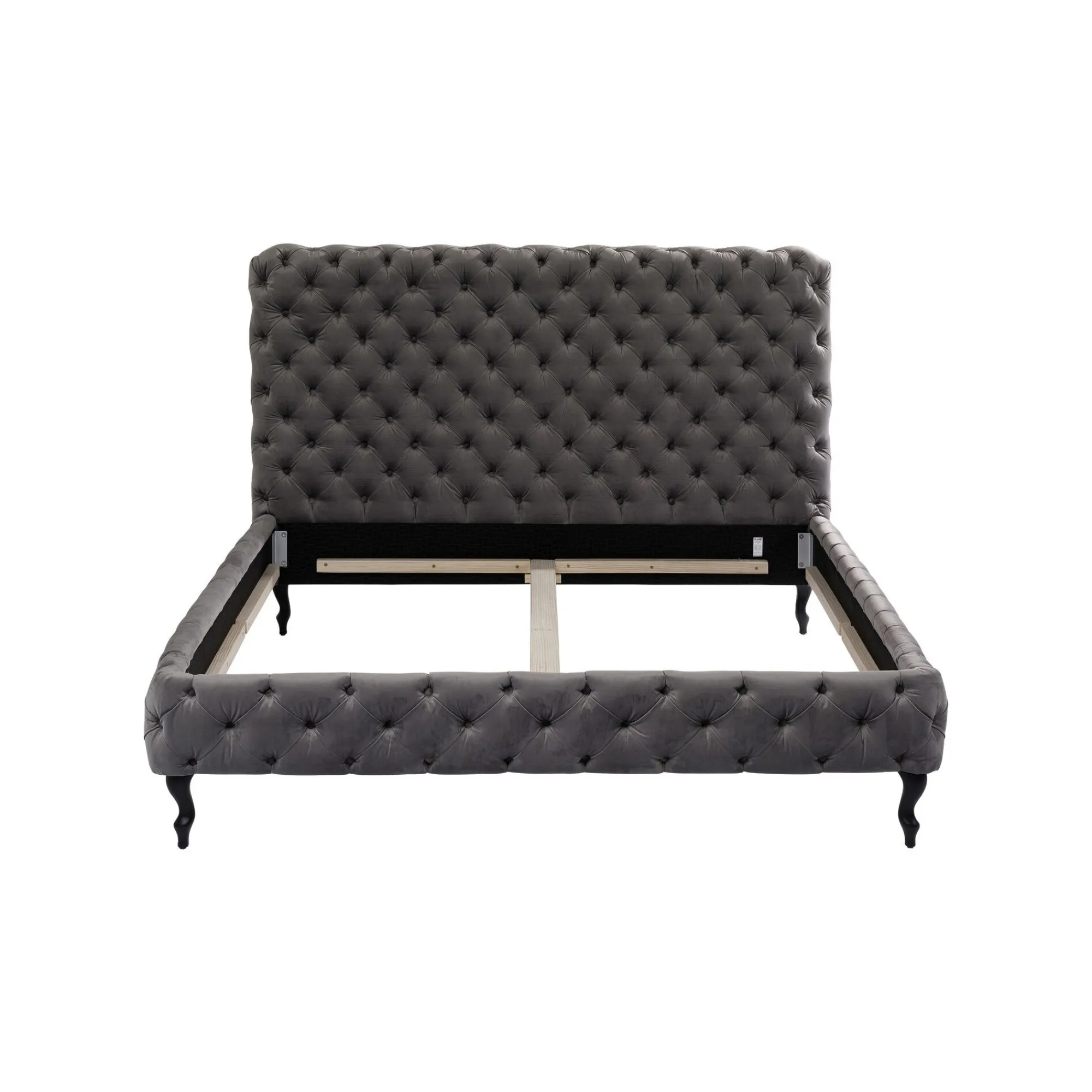 KARE Design Lit Desire Haut Gris Argenté ^ Lit