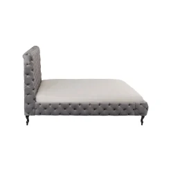 KARE Design Lit Desire Haut Gris Argenté ^ Lit
