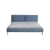 KARE Design Lit East Side Cord Côtelé Bleu ^ Lit