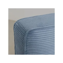 KARE Design Lit East Side Cord Côtelé Bleu ^ Lit