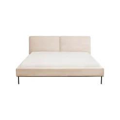 KARE Design Lit East Side Cord Côtelé Crème ^ Lit