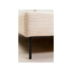 KARE Design Lit East Side Cord Côtelé Crème ^ Lit