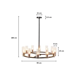 KARE Design Lustre Crown ^ Lustre & Suspension