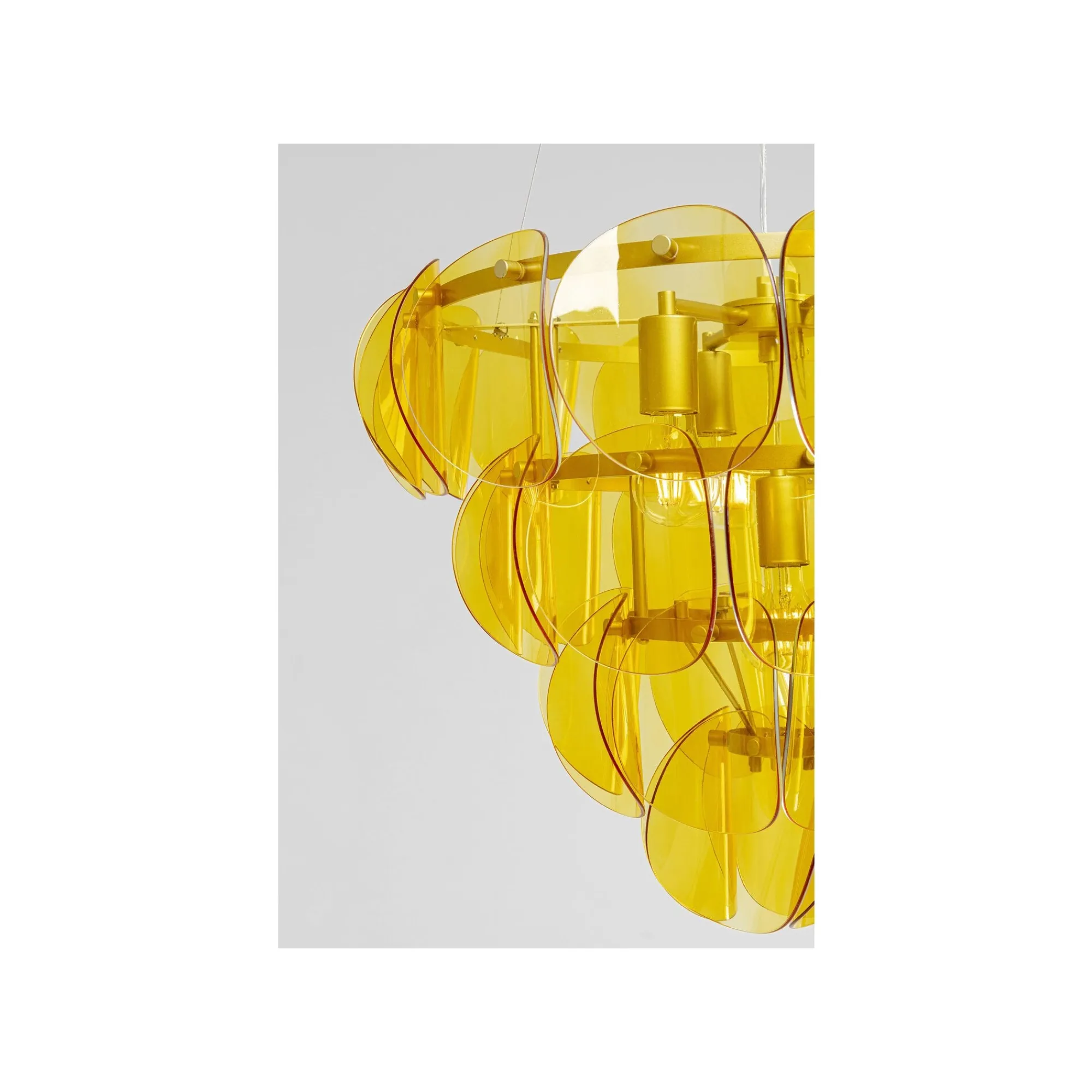 KARE Design Lustre Mariposa Triple Doré ^ Lustre & Suspension