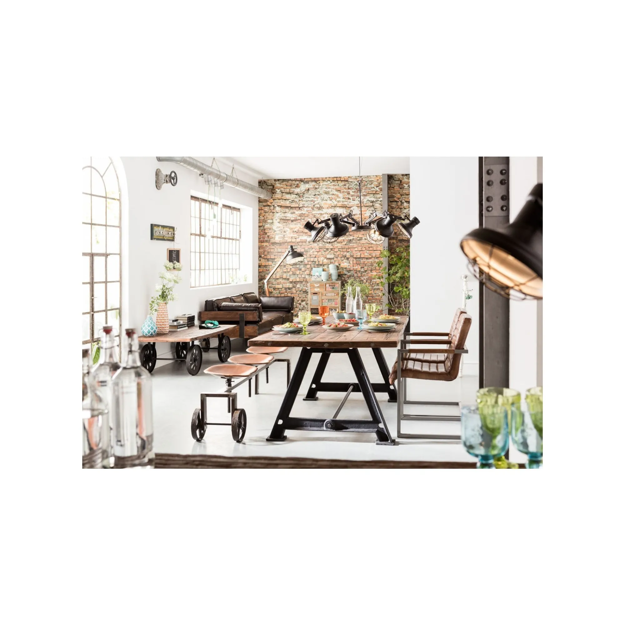 KARE Design Lustre Spider 6 Branches ^ Lustre & Suspension