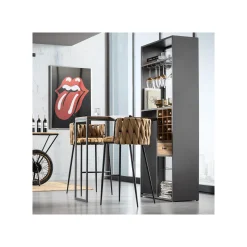 KARE Design Meuble De Bar Avec Table Vinoteca ^ Étagère Et Bibliothèque|Bar & Tabouret De Bar