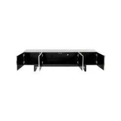 KARE Design Meuble TV Caldera Chrome ^ Meuble Tv