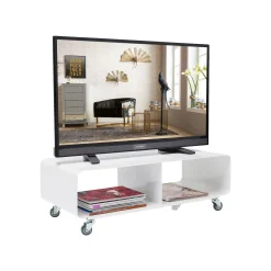KARE Design Meuble TV Lounge Blanc ^ Meuble Tv