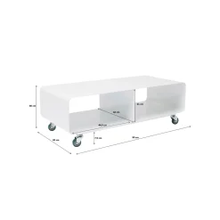 KARE Design Meuble TV Lounge Gris ^ Meuble Tv