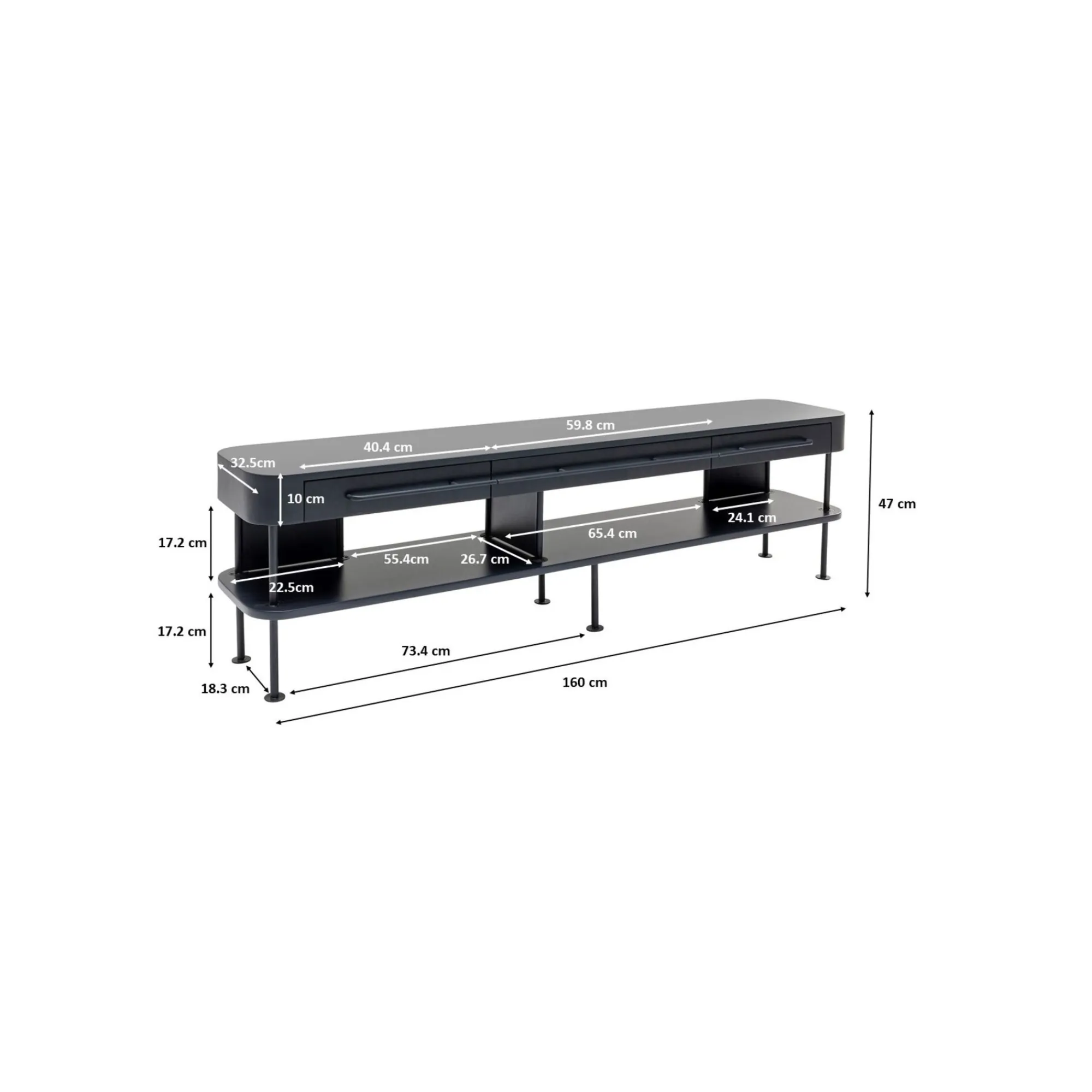 KARE Design Meuble TV Montieri ^ Meuble Tv