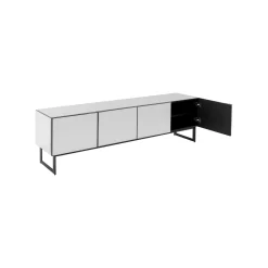 KARE Design Meuble TV Soran Noir ^ Meuble Tv