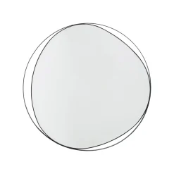 KARE Design Miroir Bonita Noir 80cm ^ Miroir