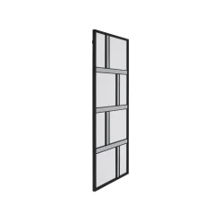 KARE Design Miroir Brick Noir 182x71cm ^ Miroir
