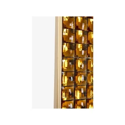 KARE Design Miroir Crystals Doré 180x80cm ^ Miroir