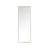 KARE Design Miroir Curve Rectangulaire Laiton 200x70cm ^ Miroir