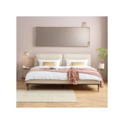 KARE Design Miroir Curve Rectangulaire Laiton 200x70cm ^ Miroir
