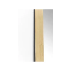 KARE Design Miroir Curve Rectangulaire Laiton 200x70cm ^ Miroir