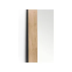 KARE Design Miroir Curve Rectangulaire Cuivre 200x70cm ^ Miroir