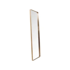 KARE Design Miroir Curve Rectangulaire Cuivre 200x70cm ^ Miroir