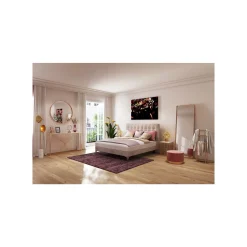 KARE Design Miroir Curve Rectangulaire Cuivre 200x70cm ^ Miroir