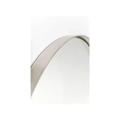 KARE Design Miroir Curve Rond Inox 100cm ^ Miroir