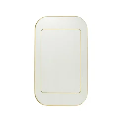 KARE Design Miroir Double Row 140x80cm Doré ^ Miroir