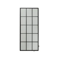 KARE Design Miroir Finestra Noir 140x60cm ^ Miroir