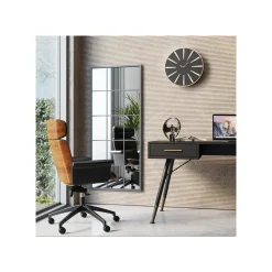 KARE Design Miroir Finestra Noir 140x60cm ^ Miroir